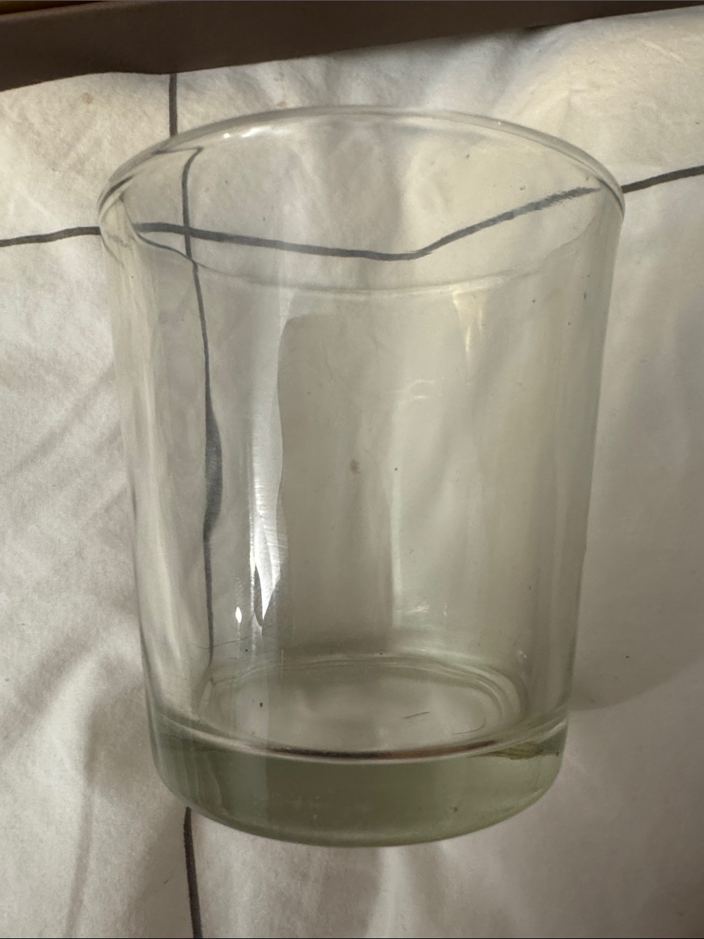 Clear Glass Tumbler - Transparent Drinking Glass